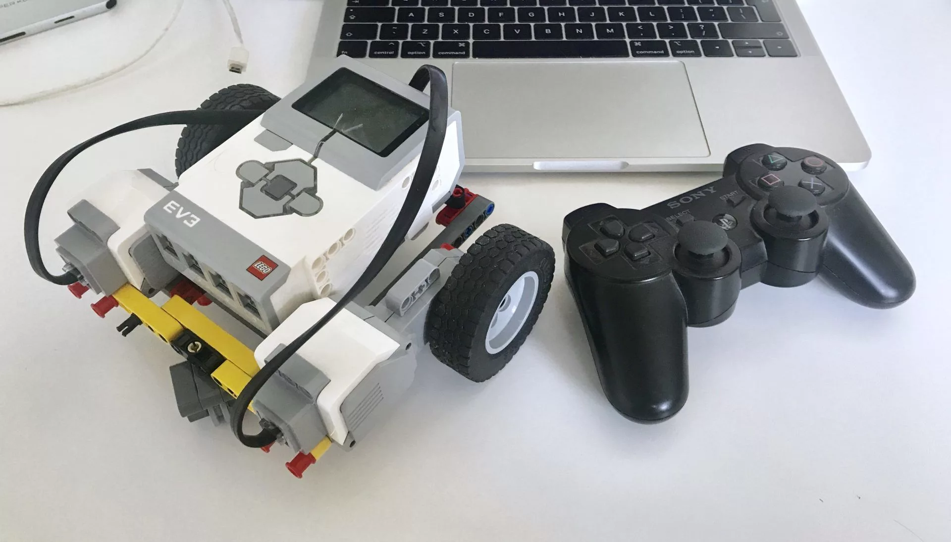 How to connect a PS3 Sixaxis gamepad to an EV3 brick via Bluetooth