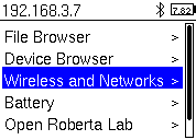 ev3dev wireless and networks