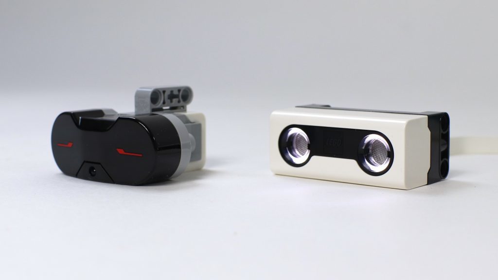 EV3 proximity sensor and Robot Inventor ultrasonic sensor