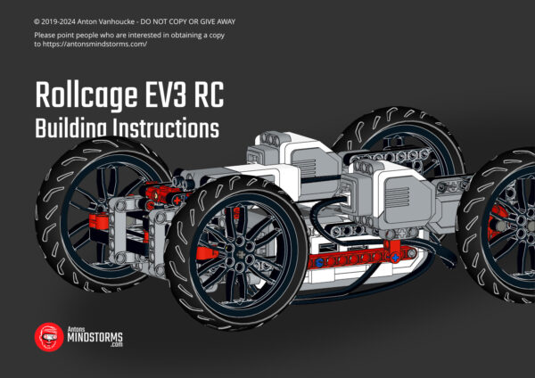 rollcage ev3 building instructions front page